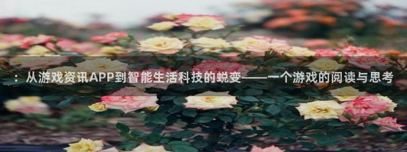 赢咖娱乐注册账号：：从游戏资讯APP到智能生活科技的蜕变——