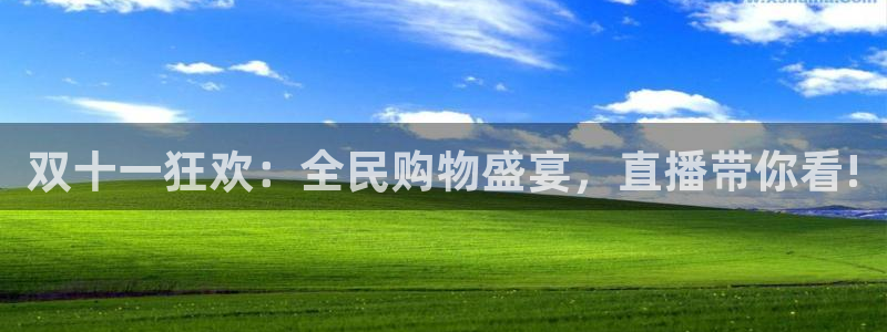 上海五星体育电视频道直播：双十一狂欢：全民购物盛宴，直播带你看!